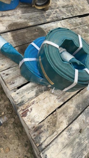 (2) ROLLS 2" WATER DISCHARG HOSE