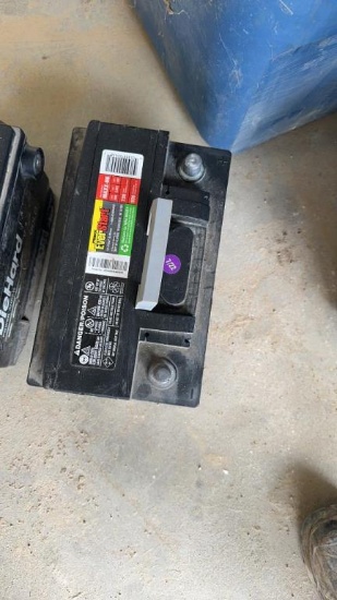 (2) GOOD CAR BATTERIES