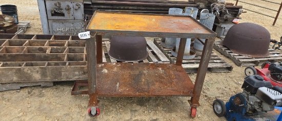4' METAL WELDING TABLE