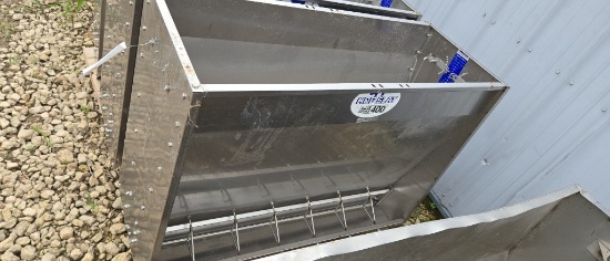 NEW STAINLESS STEEL HOG FEEDER