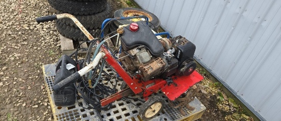 TILLER WITH SPARE MOTOR