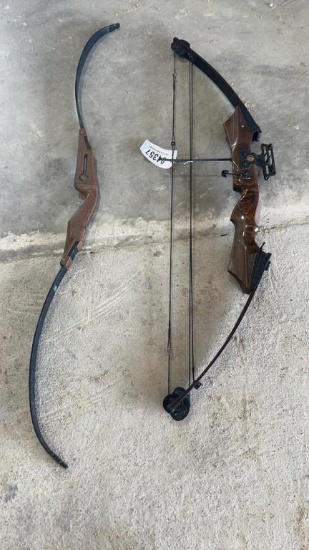 (1) RECURVE AND (1) COMPOUND BOW