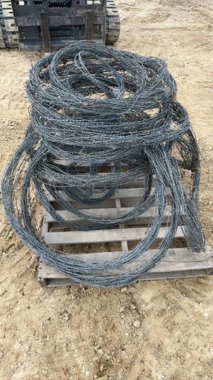 (14) ROLLS HI-TENSILE WIRE