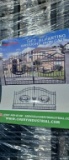 (2) GREAT BEAR 14'  BI-PARTING WROUGHT IRON GATES