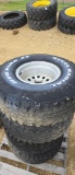 (4) 35 X 12.50R15 LT TIRES