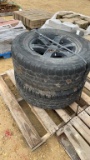 (2) CHEVY 6 BOLT RIMS