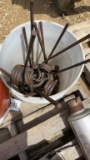 BUCKET OF HEAVY DUTY HARROW TINES