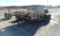 2010 Bumper flatbed trailer w/ Hydro seed VUT