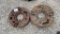 2- round wheel weights