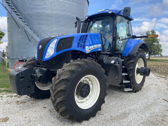 2013 New Holland T8.330 MFWD tractor,