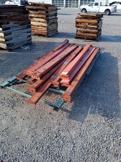 pallet racking (legs and braces)