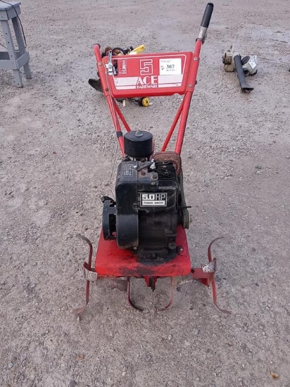 Red Roto tiller