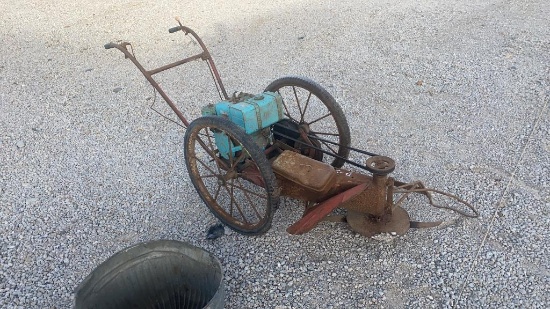 Batchtold weed mower.