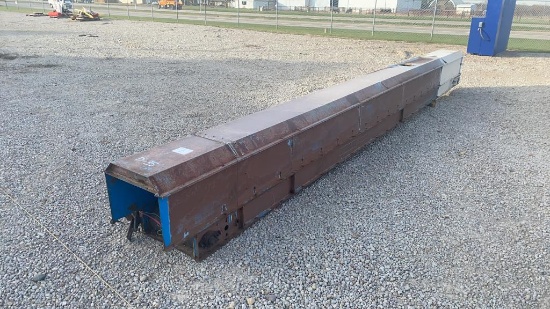 Hydraulic belt vayor, enclosed, w/ electric motor.