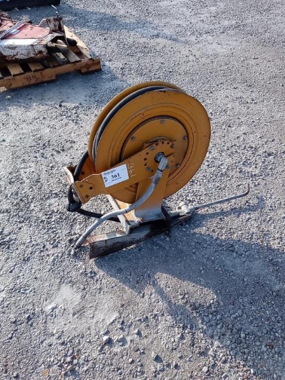 hose reel with hose
