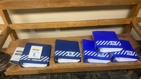 service manuals for NH CR 9060 combine.