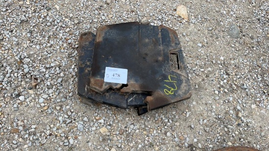 3- Case IH front mount suitcase weights