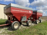 EZ Trail #3400 gravity wagon, tip top boards-
