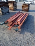 pallet racking (legs and braces)