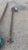 10' bin sweep auger with motor