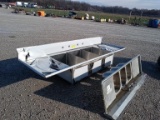 stainless steel sink, 9' x 3'