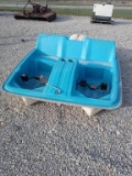 4 person paddle/ pedal boat
