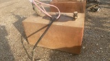 Mild Steel transfer tank with hand pump