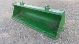 unused JD quick attach 6' bucket