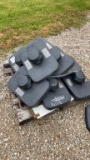 lids, 3 gallon Midtec chemical tanks (4)