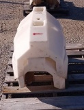 between row sprayer units