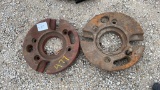 2- round wheel weights