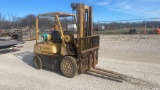 Hyster 50 LP forklift, 5000# lift, 3 stage mast,