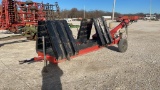 Wheatheart drive over hopper, portable