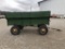 Flared bed wagon, wood box.