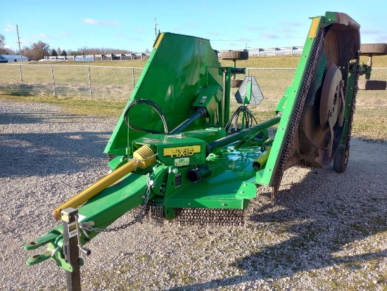 JD HX15 Batwing Mower,