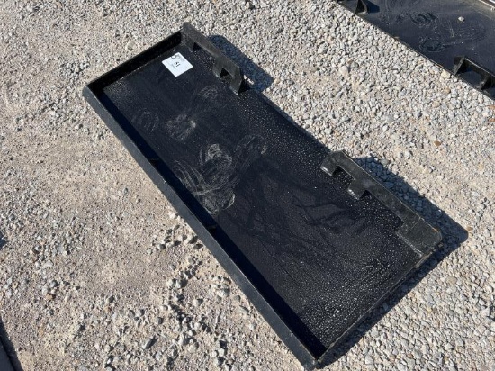 Mower King Closed Mount Plate, Unused