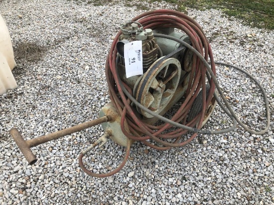 Binks air compressor- works