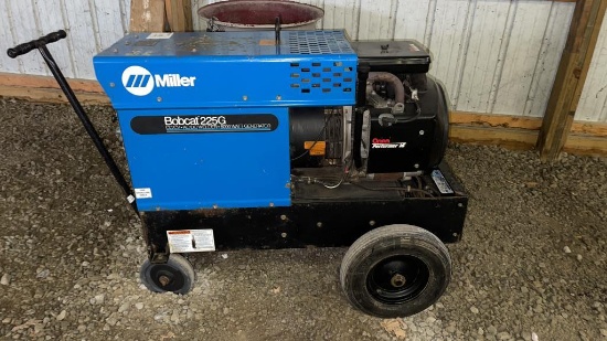 Miller-Bobcat 225G cc/cv welder 8000W generator