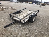 1993 Midwest IND 58SA Utility trailer -VUT