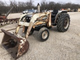 White Tractor 2-62 w/ loader,
