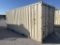 20' Sea Container- Single used container