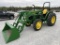 2022 JD 5075E w/ JD 520M loader +