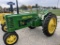 JD H Tractor, Drove onto Trailer,