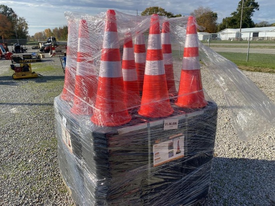Safety Cones, approx 250 count