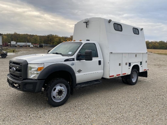 2013 Ford F550 Canopy Truck VUT