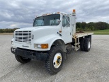 1992 International 4800 Flatbed truck, 4x4, VUT