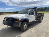 2006 Ford F550 XL Super Duty Flatbed Pickup VUT