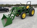 2022 JD 5075E w/ JD 520M loader +