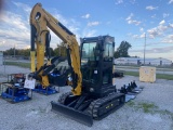 STE355R mini excavator, Yanmar Diesel power, thumb