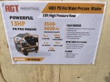 Pressure washer, 4000 PSI, diesel burner, Adj.